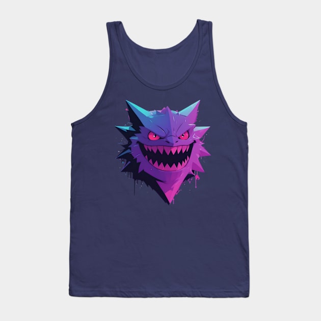 Ghost-Poison type ~ a e s t h e t i c Tank Top by CodigoCero